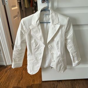White blazer